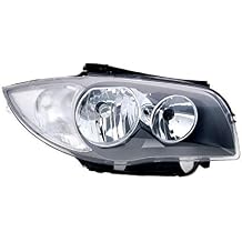 Headlights VP798P Headlight Headlamp Passenger Side Headlight Assembly Projector Front Light Car Lamp Car Light Black LHD Compatible With BMW 1 Series E81 E87 E82 E88 2004 2005 2006 2007 2008 2009-