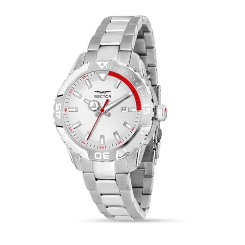 Sector No Limits Orologio Uomo, Tempo, Data, Analogico, 42 Mm, Collezione Legend - R3253135002 - 7