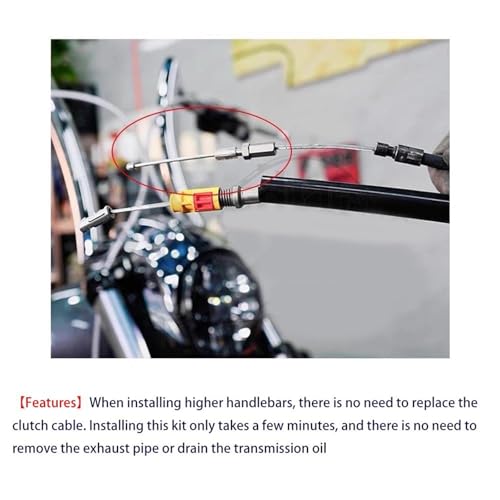 Extension câble d'embrayage modification Harley Touring 2021-2024 - 7