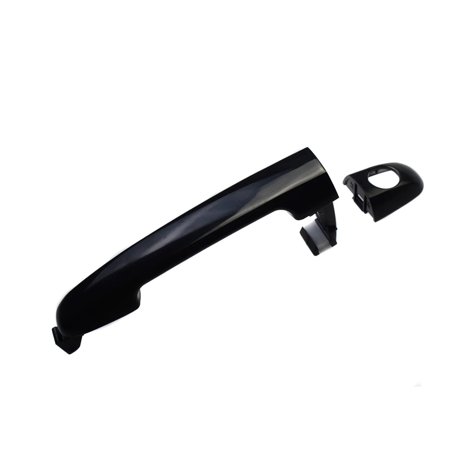 Maioily Black Car Door Handle Exterior Car Door Handle For Hyundai Sonata(,Left With Hole)