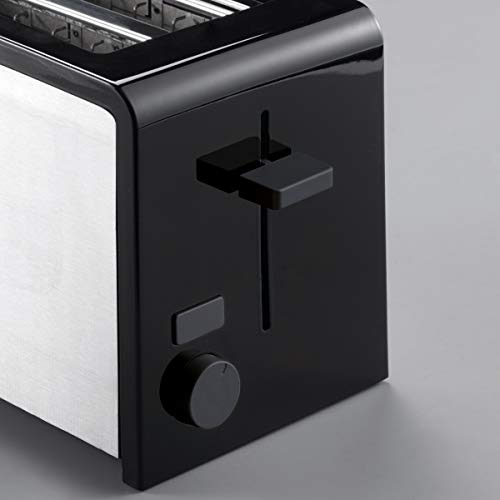 Cloer 3210 Toaster, 825 W, für 2 Toastscheiben, integrierter Brötchenaufsatz, Nachhebevorrichtung, Krümelschublade… – Bild 3