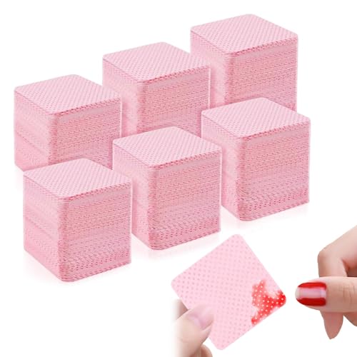300 unidades de celulosas para uñas de gel, almohadillas de algodón, toallitas para eliminar uñas, quitaesmalte de uñas, quitaesmalte de uñas, almohadillas quitaesmalte de uñas, toallitas de gel sin