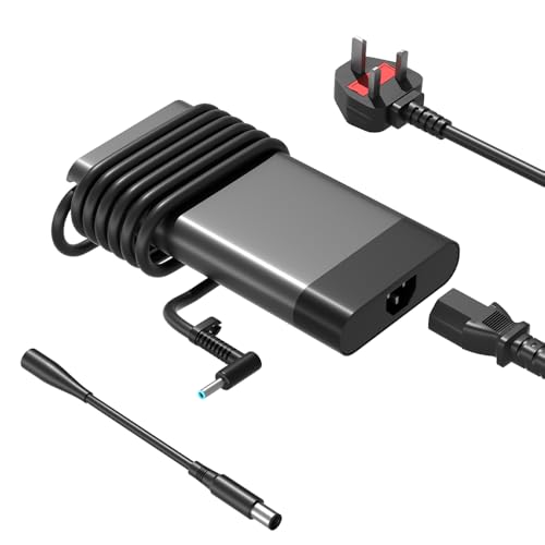 HSXIRQA 230W AC Adapter Compatible with HP Omen and Victus 15.6 16.1 17.3, ZBook Studio/Fury/Power G10 G9 G8 more Laptop Power Adapter with 4.5mm x 3.0mm magnetic tip Cable for Home Office and Travel