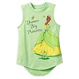 Disney Tiana Tank Top for Girls, Size S (5/6) Multicolored