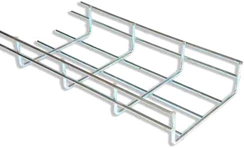 WireRun Mesh Cable Tray - 2" in. Depth x 6" in. Width x 6' 7" (2M) Length