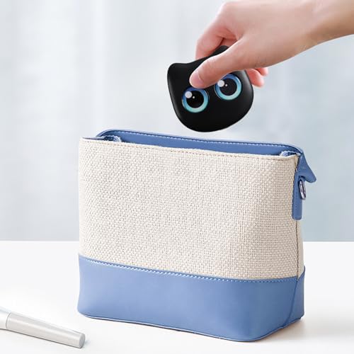 Ensemble d'outils de maquillage miroir en forme de chat boîte de rangement - 2