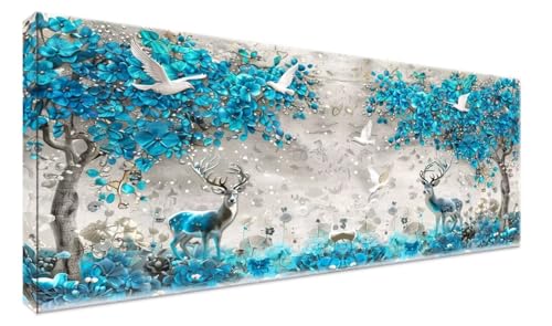 Peinture diamant grand format 60x120cm pour un art mural cristal d'exception