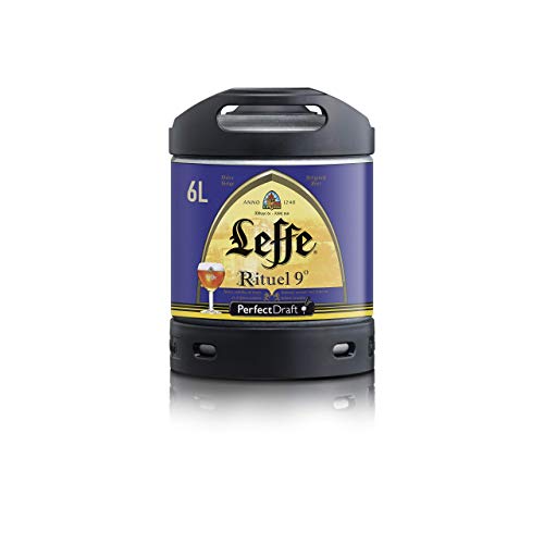 Cerveza PerfectDraft un barril de 6 litros de Leffe Rituel 9...