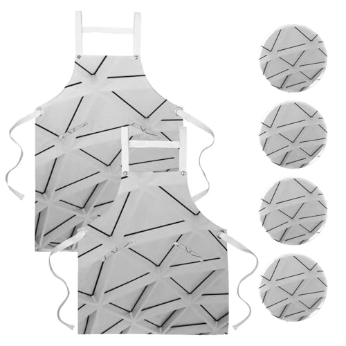 Tablier de serveuse pour cuisine évitant les taches de pâtisserie