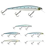 Köderart: Wobbler LUCKY CRAFT SW Slender Pointer 127 MR-S Wobbler Pearl White