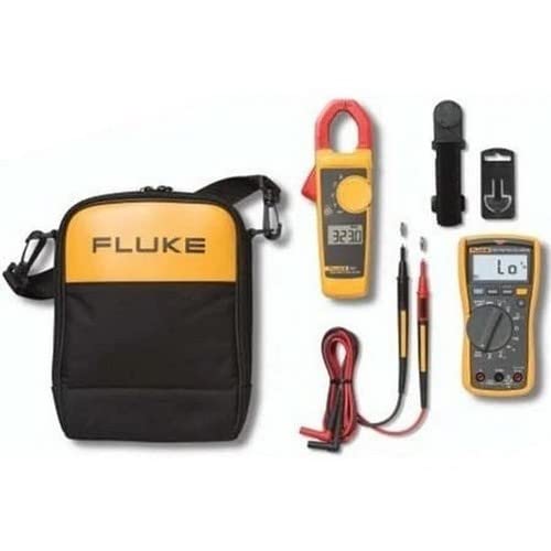 Fluke Multímetro manual 117/323, pinza de corriente digital CAT III 600 V indicador (cuentas): 6000