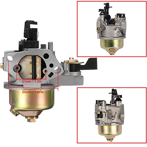 ZAMDOE GX340 GX390 Carburetor Kit for Honda GX 390 GX 340 13HP 11HP GX340U1 GX340R1 GX340K1 WT40XK1 WT40XK2 Generator Lawnmower Engines - Image 3