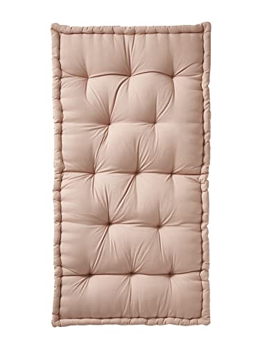 VERTBAUDET Matelas de Sol Style futon Rose poudré 60X120