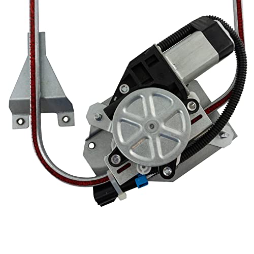 Image of TRQ Power Window Regulator and Motor Driver Side LH for International HD Truck