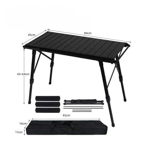 Table de camping pliante IGT réglable pour stabiliser votre réchaud - 4