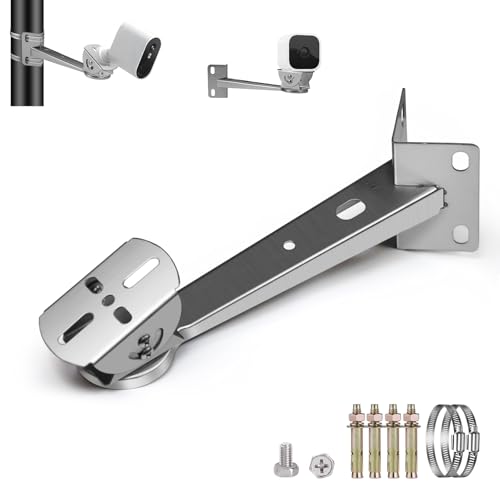 ZT-NET ZT-NET Security Camera Corner Pole Mounting Bracket Stainless Steel