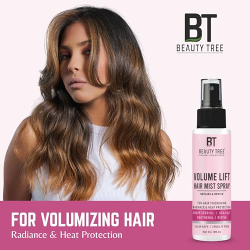 Image of Volume Lift mist spray I Boosts volume and adds shines I With Sea salt, Biotin 100 ml