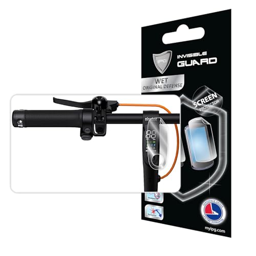 IPG Compatível com Segway Ninebot F2 / F2 Pro Scooter Elétrico Display LCD Protetor de Tela Hidrogel (2 unidades) Película Transparente HD Invisível Anti-arranhões - Suave para Segway