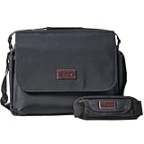 llano カメラバッグ ショルダー 一眼レフ＆ミラーレス2本対応 6L 耐衝撃・防水・防塵機能 クッション性&仕切り調整 手提げ・肩掛け両用 カメラバッテリー/USB充電器/SDカード収納 軽量 ブラックアウトドア・旅行・Vlog撮影に最適なカメラマン・Vlogger向けカメラバッグ おしゃれ S2シリーズ