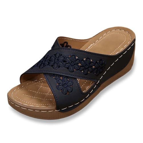 Sandales confortables pour femme et chaussures de marche plates