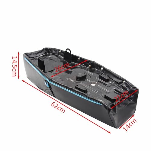 Asiento de motocicleta clásico para modelos CG125, FT125 y HJ125 de Dayun y Jialing 2