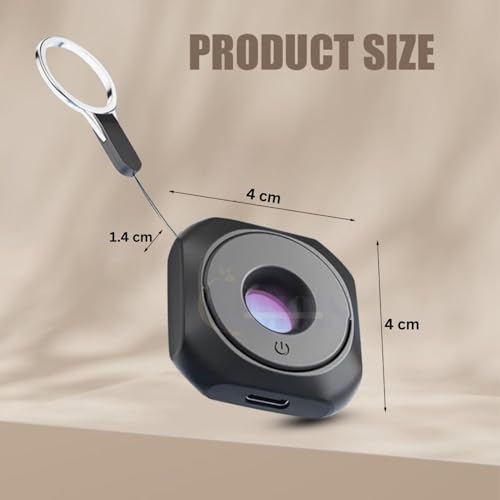 Image of Simois Hidden Camera Detectors, Anti Spy Wireless Infrared Camera Sweeper Device Detector, Portable Camera Detector for Hotels, Rental Homes, Changing Rooms, Delicate Small Bug