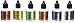 Ken Oliver KN06613 N/A Color Burst Liquid Metal Assortment-Heavy Metals