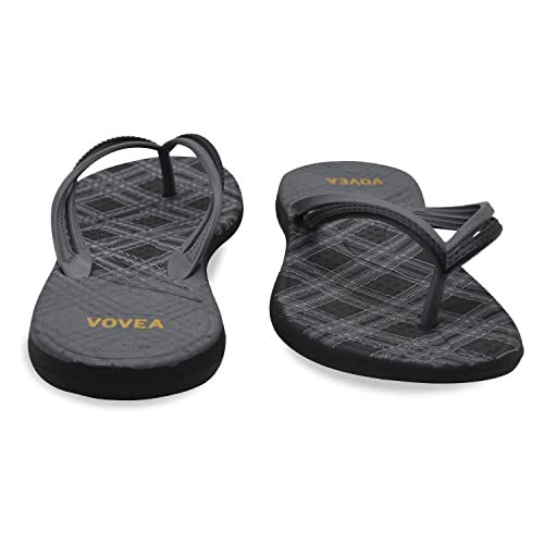 Image of VOVEA Flip Flops For Women Non-Slip Bathroom Shower Shoes Cushion foam Indoor and Outdoor Sandals