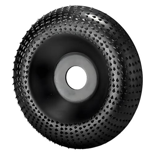 Disco de Lijado de Madera, Muela Abrasiva de Madera, Muela Abrasiva Angular Herramienta de Lijado de Madera, para Lijar, Tallar, Dar Forma, Pulir