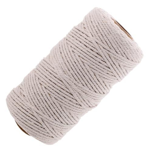 Alipis Cuerda de Cocina de Algodón para Atar Carne Resistente Altas de Hilo para Manualidades y Trussing para Cerdo Jamón y Pavo Uso Profesional y Personal