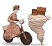 2016 Hallmark Keepsake Ornament Limited Edition Mini Set of 2- It's A Twister- The Wizard of Oz
