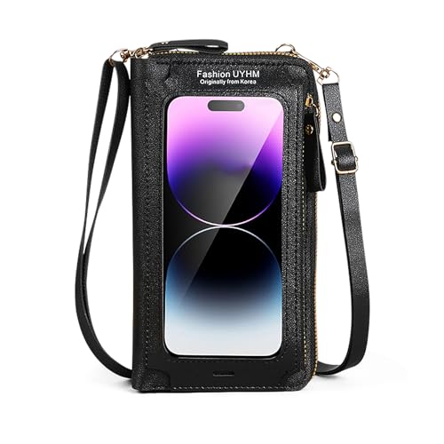 Bolsos de mujer de cuero PU tipo bandolera para teléfono y uso diario unisex
