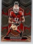 2024 Panini Mosaic #193 Brandon Aiyuk San Francisco 49ers Official NFL Football Card in Raw (NM or Better) Condition