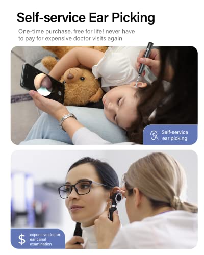 Ear Wax Removal, Bebird Ear Wax Removal Tool,1080P Wireless Ear Cleaner Camera With 6 Led Lights, 3 Mega Pixels Ear Wax Removal Kit With 6 Ear Pick For Iphone, Ipad, Android Phones #TOP6