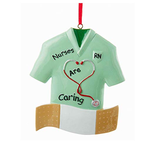 Kurt Adler Nurses Are Caring Christmas Ornament For Personalization