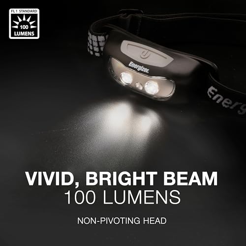 image for Energizer LED Headlamp (2-Pack) Universal+, IPX4 Water Resistant Headl