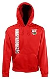 AkyTex Herren/Unisex Hoodie | Motiv: Ungarn Wunschdruck personalisiert