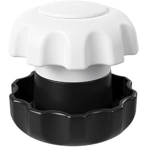 Ezy Dose Pill Crusher & Tablet Grinder, Storage Compartment, Large, Black