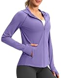 G Gradual Women's UPF 50+ Sun Protection Hoodie Jacket Lightweight Zip Up Jackets Long Sleeve Shirts for Women...