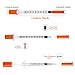 U-100 Syringes with Needle - 30G 5/16