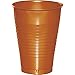 Creative Converting Premium Plastic Cups 12 OZ, Orange