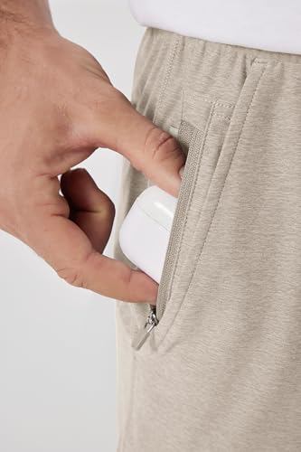 Image of ODODOS Men's Performance Joggers - Ultra Soft odSTRATUM Tech Sweatpants with Adjustable Waist and Secure Pockets