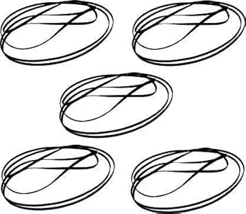 PTT Timing Belt for EPSON L800 for USE in Epson L800, L805, L810 Priners (Pack of 5PC)