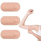 Acboor 50 PCS Freestyle Libre 3 Pflaster, Wasserfest Fixierung Sensoren Fixierpflastern Selbstklebend Hautfreundlich Wasserdicht Elastisches Stoffmaterial