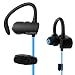 SoundPEATS Bluetooth Headphones Sweat Resistant Wireless Sports Earphones for Exercise (Bluetooth 4.1, 6 Hours Talk Time, Stereo, Secure Fit Ear Hooks Design£- Q9A Blue