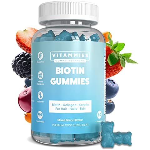 Vitammies Biotin Gummies for Hair, Skin, and Nails Cover