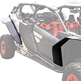 X3 Wider Extended Fender Flares, HAKA TOUGH Front and Rear Mud Flaps Mud Guards Extension for 2017-2