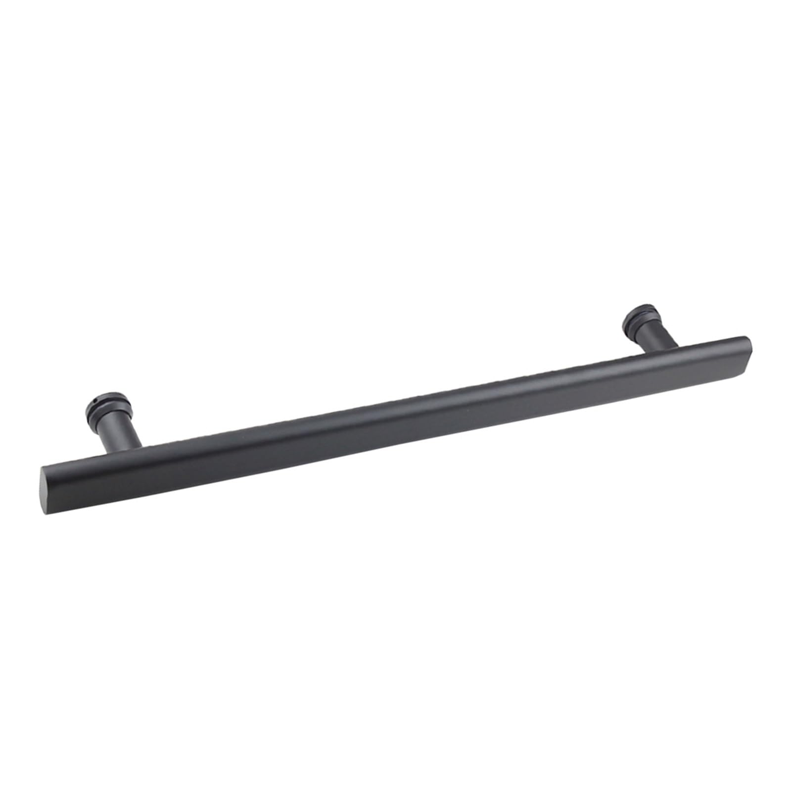 Zfucmayl Black Shower Door Pull Handle,Stainless Steel Glass Door Handle,Doors Interior/Exterior For Glass Barn Shower Doors,Replacement Pull Handle(Color:,Size:hole Distance -500Mm)