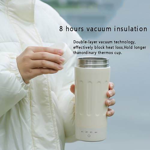 Tetera eléctrica portátil con control de temperatura 350 ml miniatura 2