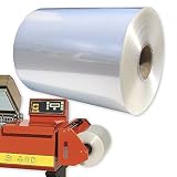 Halbschlauch Schrumpffolie 300 mm, 19 µm, 1068 m - Folie für Food- und Non-Food-Produkte für Verpackungsmaschinen